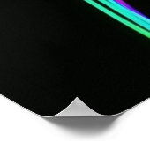 ネオンカニヌパピーアート ポスター (角)