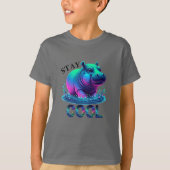 ネオンカバのくつろぎTシャツ Tシャツ (正面)