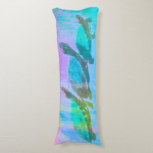 ネオンカメ ボディピロー (正面縦)