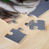 ネオンカラフルかわいいパグ ジグソーパズル (側面)