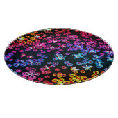 ネオンカラフルアートデザイン買今 カッティングボード (角)