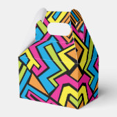 ネオンカラフルグラフィティ通りアートパターン フェイバーボックス (裏面サイド)