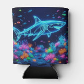 ネオンカラフルサメ 缶クーラー (裏面)