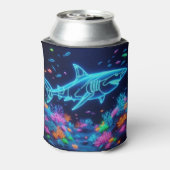 ネオンカラフルサメ 缶クーラー (缶裏面)