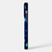 ネオンカラフルサメ iPhoneケース (左側面)