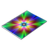 ネオンカラフルデイジー ノートブック (左側)