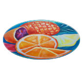 ネオンカラフルトロピカルフルーツ カッティングボード (角)