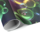 ネオンカラフルバブル ラッピングペーパー (ロールコーナー)