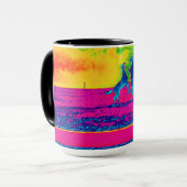ネオンカラフルパステルウマズインパスチュール マグカップ (正面左)