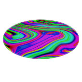 ネオンカラフルパターン。買今 カッティングボード (角)