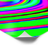 ネオンカラフルパターン。買今 ポスター (コーナー)