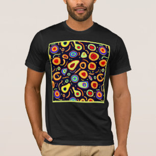 ネオンカラフルフルーツデリートアート Tシャツ