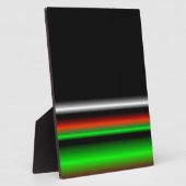 ネオンカラフル背景画像 フォトプラーク (側面)