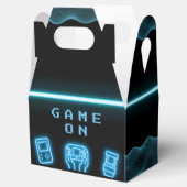 ネオンカラーのビデオゲームの誕生日お祝い(何歳でも) フェイバーボックス (オープン)