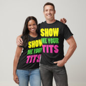 ネオンカラーのYouritsデザインギフト Tシャツ (ユニセックス)