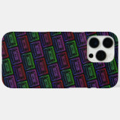 ネオンカラーカセット数々のパターン付きIPhoneケース Case-Mate iPhoneケース (裏面 (横))