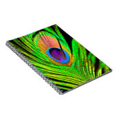 ネオンカラーズピーコックフェザー ノートブック (右側)