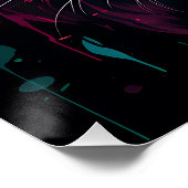 ネオンカラータイガーテーマ ポスター (コーナー)