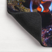 ネオンカラーピエロ魚 マウスパッド (コーナー)