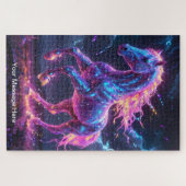 ネオンカラー鮮やかコズミックスタリオン ジグソーパズル (横)