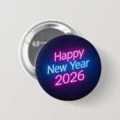 ネオンカラー 2026年 バッジ (正面&裏面)