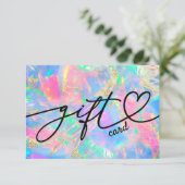 ネオンカラーopalギフト券 (スタンド正面)