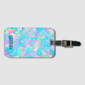 ネオンカラーopalラゲッジタグ ラゲッジタグ (正面横)