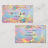 ネオンカラーopal名刺 名刺 (正面/裏面)