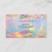 ネオンカラーopal名刺 名刺 (裏面)