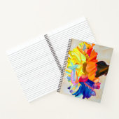 ネオンカーネーション水彩花 ノートブック (内部)