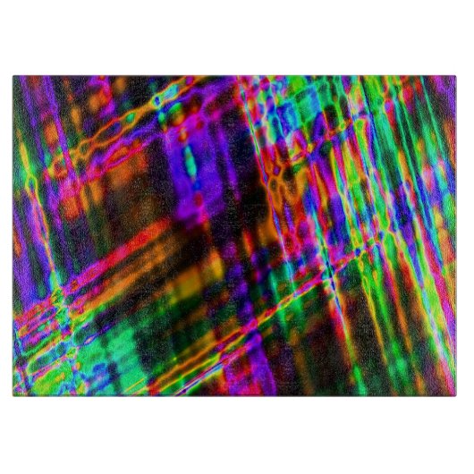 ネオンガラス切断板 カッティングボード (正面)