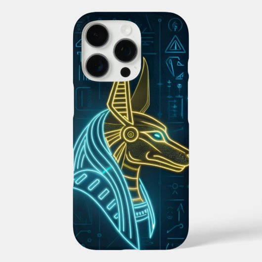 ネオンガーディアン: Anubis Awakens Case-Mate iPhoneケース (裏面)