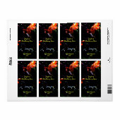 ネオンガーデンワインラベル ラベル (フルシート)