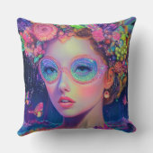 ネオンガーデン女神 クッション (裏面)