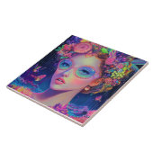 ネオンガーデン女神 タイル (側面)