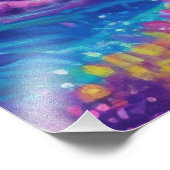 ネオンガーデン女神 フォトプリント            (角)