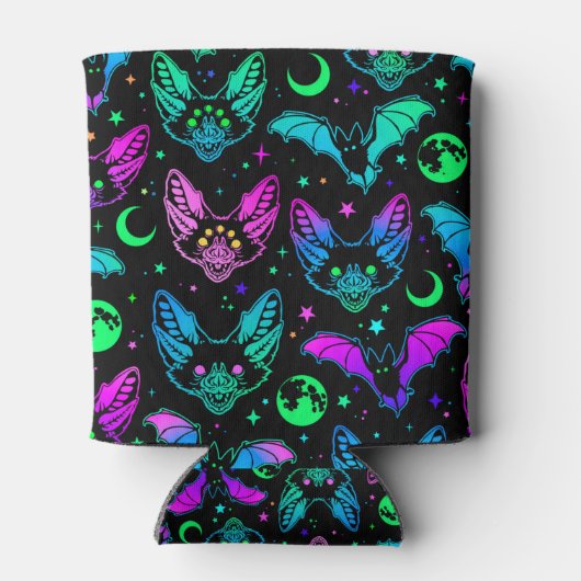 ネオンキャッツこうもりムーンズアンドスターズクーラーボックス 缶クーラー (裏面)