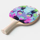 ネオンキャンディーモンスターガールエステティック 卓球ラケット (正面アングル)
