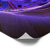 ネオンギターポスター ポスター (角)