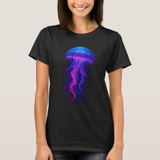 ネオンクラゲダンス Tシャツ (正面)