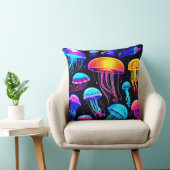 ネオンクラゲ クッション (椅子)