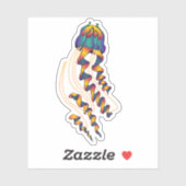 ネオンクラゲ シール (シート)