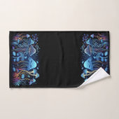 ネオンクラゲ バスタオルセット (ハンドタオル)