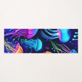 ネオンクラゲ ヨガマット (正面(横))