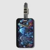 ネオンクラゲ ラゲッジタグ (正面縦)