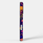 ネオンクラゲ:未来的なグローフォンケースデザイン Case-Mate iPhoneケース (裏面 / 右)