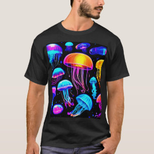 ネオンクラゲ Tシャツ