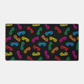 ネオンクラシックサングラスパターン デスクマット (正面)