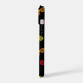 ネオンクラシックサングラスパターン iPhone 15ケース (左側面)