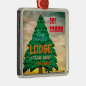 ネオンクリスマスツリーのオーナメント メタルオーナメント (右)